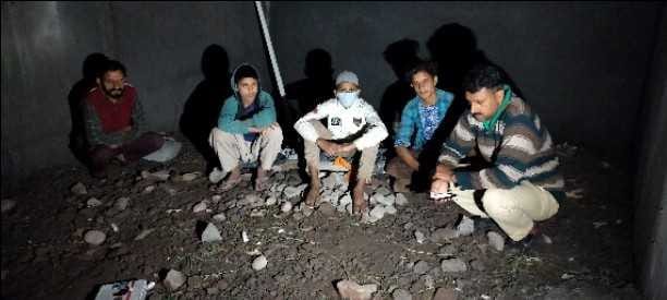 Due To Pakistan Shelling Villagers Stuck in Bunker About 12Hours